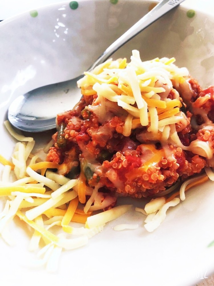 キヌアチキンのレシピ