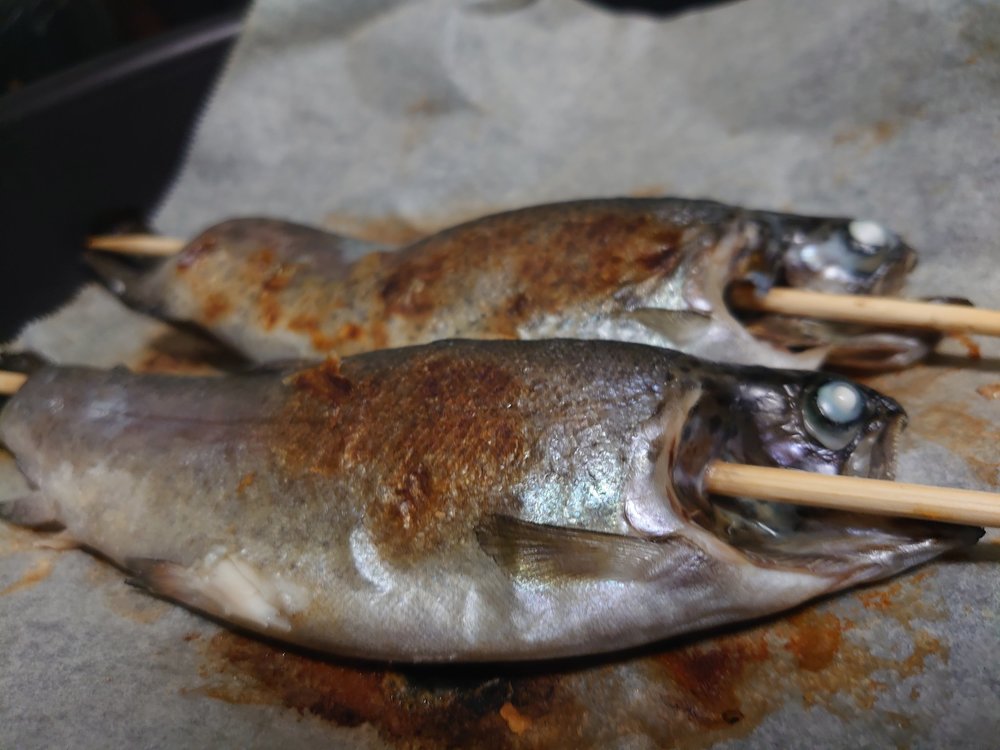 ニジマスの塩焼き フライパン グリル オーブンでの焼き方 内蔵の下処理 捌き方まで解説 ちそう