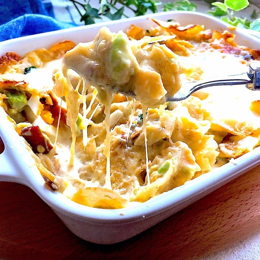 ポテトチップスのアレンジレシピ11選 おつまみ ご飯ものなど美味しい食べ方を紹介 ちそう