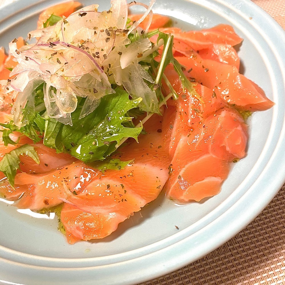 カルパッチョの盛り付けアイデア15選 簡単におしゃれに見せるコツも紹介 ちそう