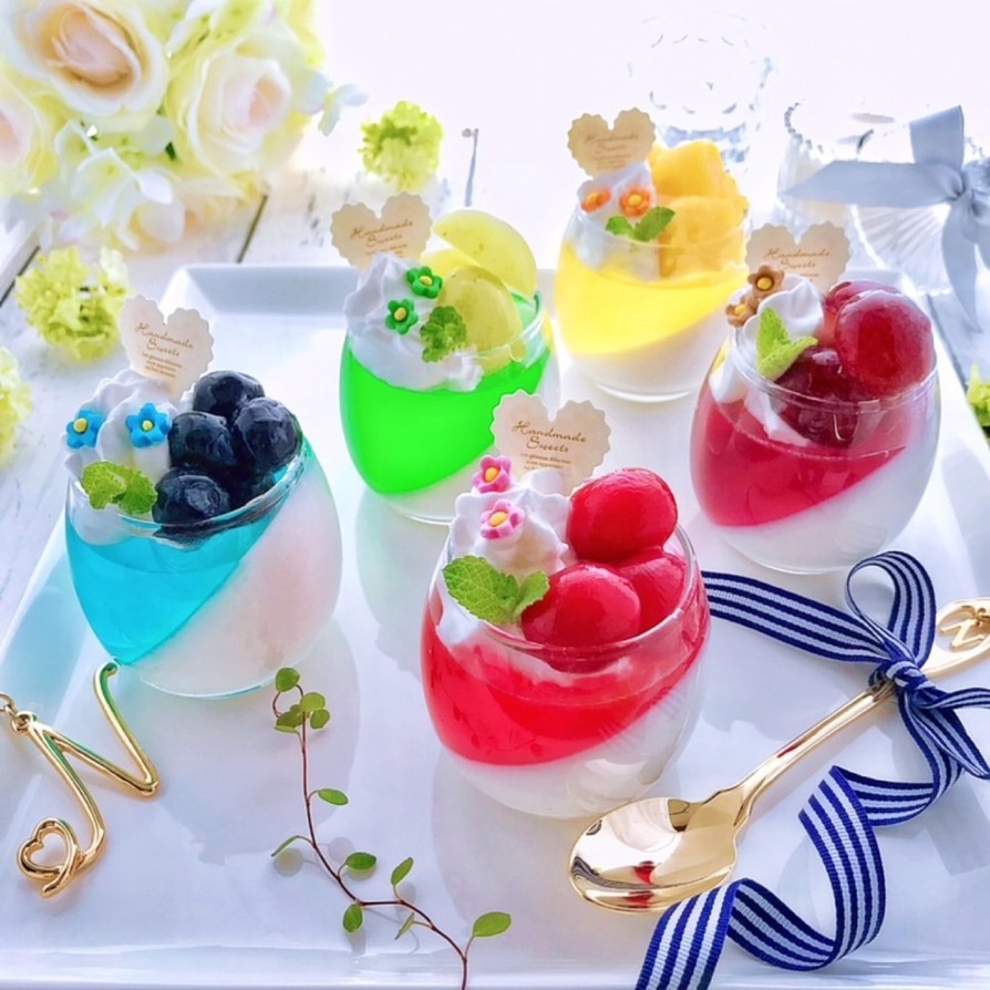 おしゃれでかわいいゼリーの人気レシピ17選 子供が喜ぶ手作りデザートを紹介 ちそう